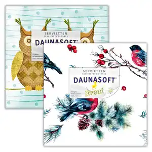 Daunasoft Motivservietten