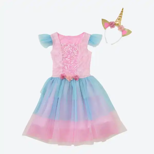 Bild 3 von Kinderkostüm "Einhornprinzessin", 2-teilig
