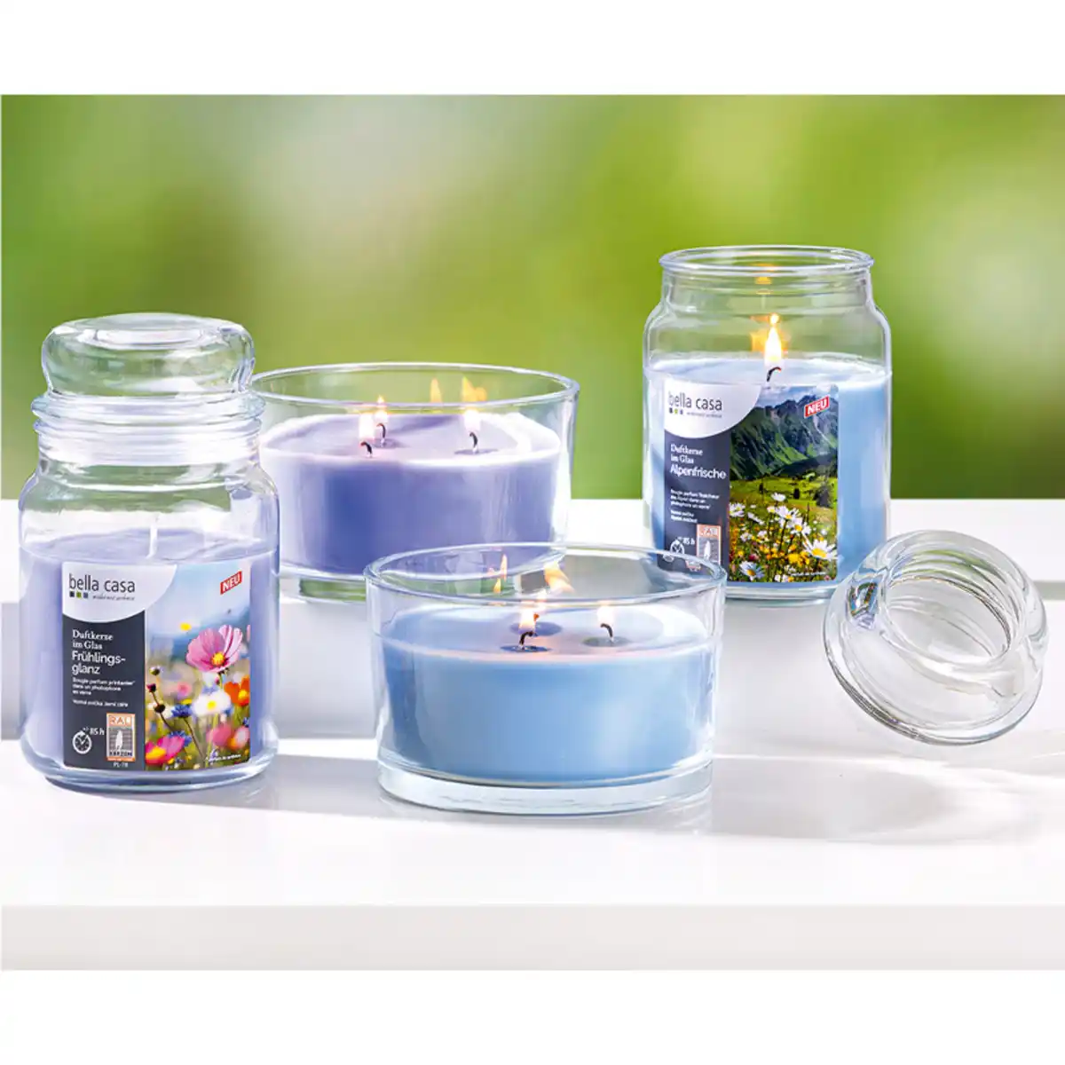 Bild 1 von Bella Casa 3-Docht-Kerze / XXL Bonbonglas