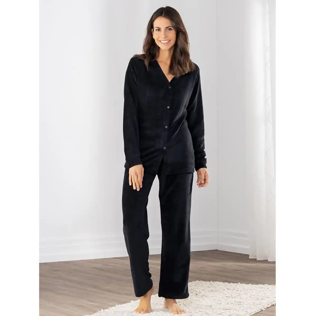 Bild 3 von Ellenor Coralfleece-Schlaf-/ Hausanzug