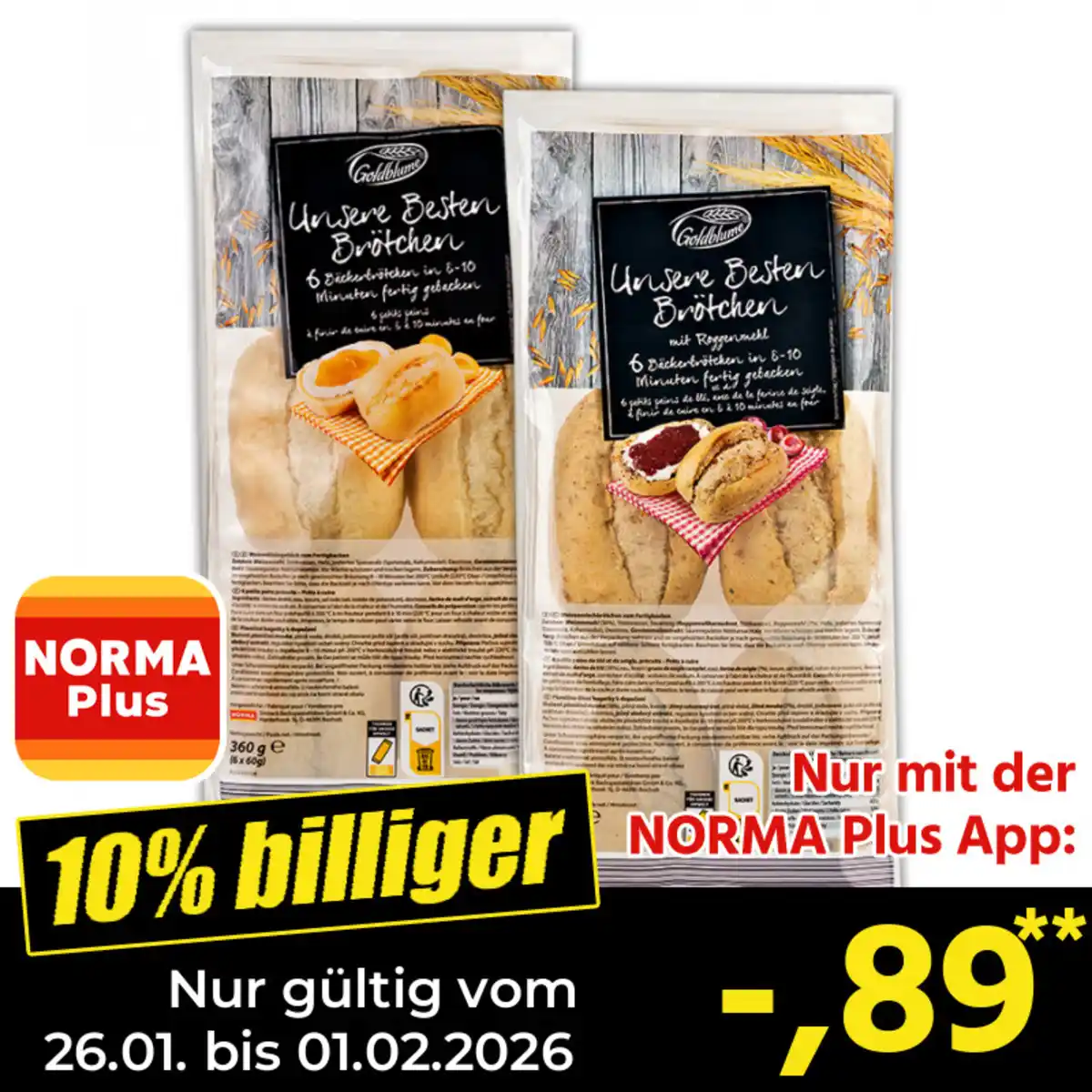 Bild 1 von Goldblume Unsere Besten Brötchen