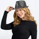Bild 4 von Damen-Glitzerhut in verschiedenen Farben