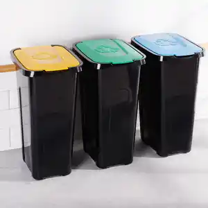 Toptex Mülleimer mit Deckel 30 Liter