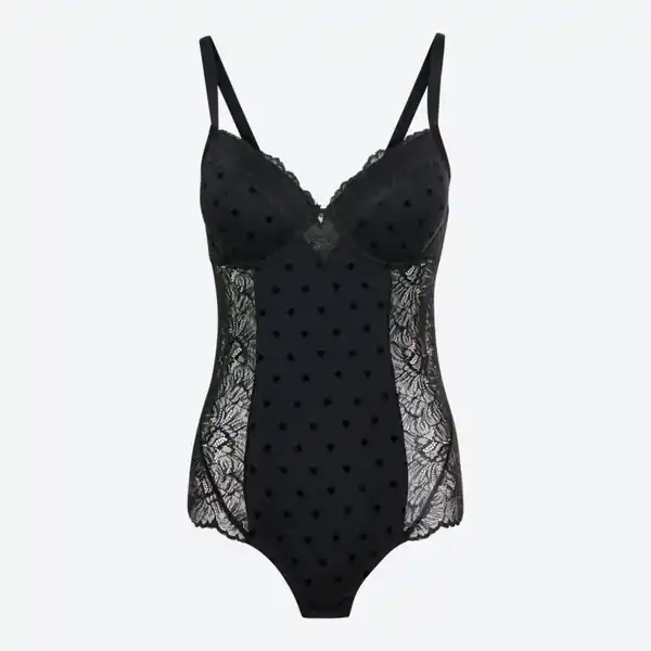 Bild 2 von Damen-Spitzen-Body mit Bügel