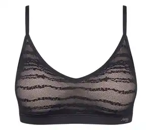 sloggi FREE Evolve PU Lace BH, black