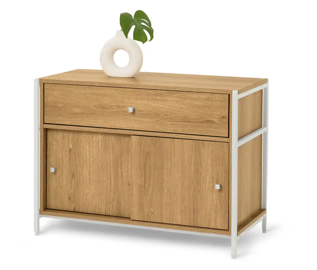 Bild 1 von Kommode »GRADE« mit Schublade und Schiebetüren