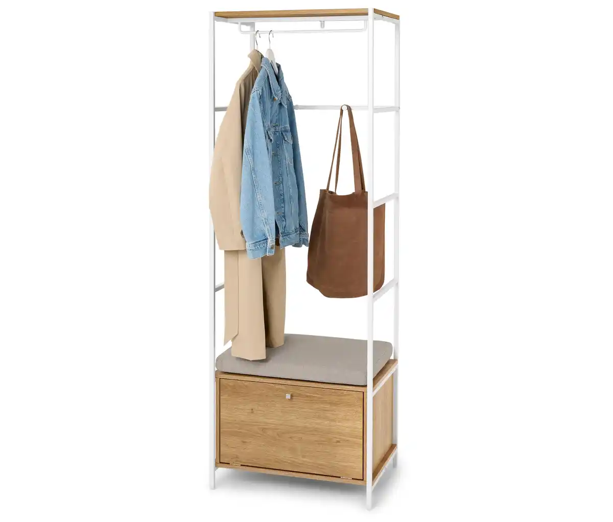 Bild 1 von Garderobe »GRADE« mit Sitzbank und Polster
