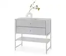 Bild 1 von Kommode »GRADE« mit 2 Schubladen, grau