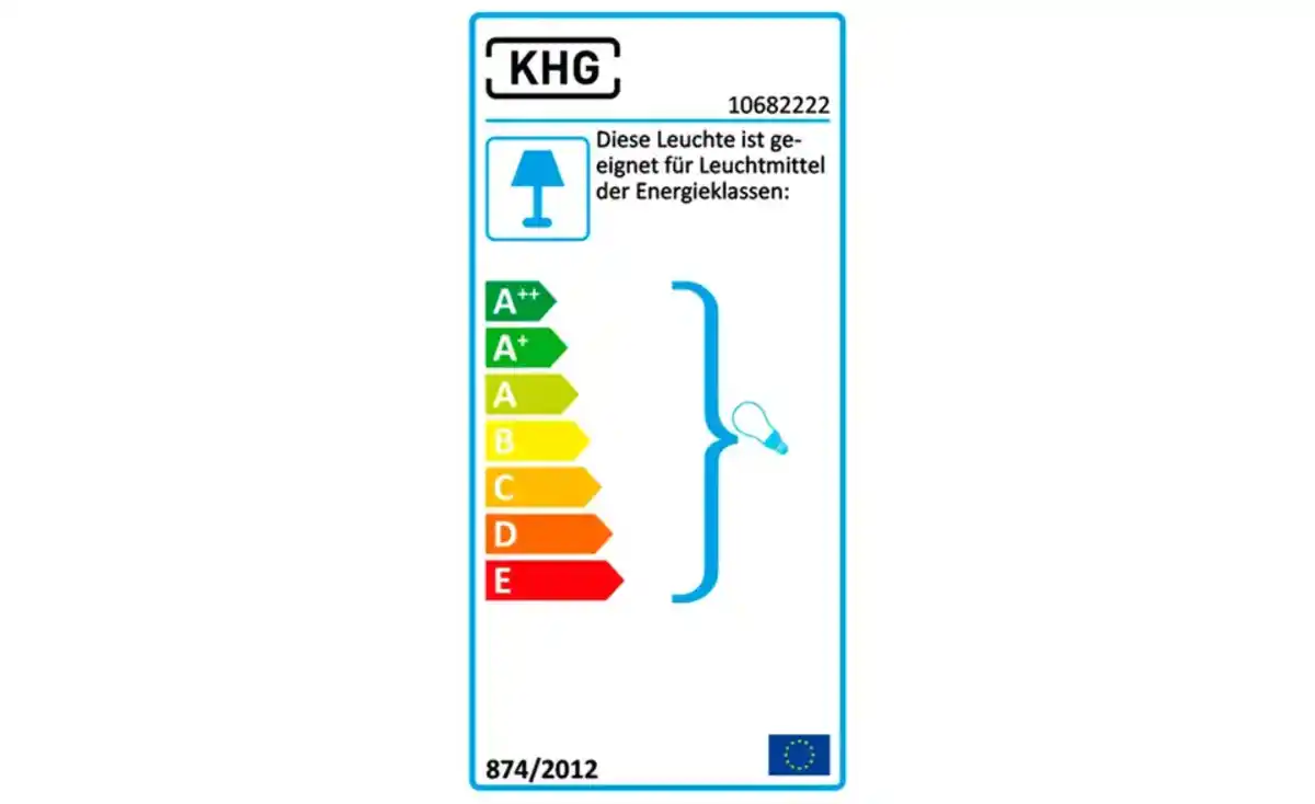 Bild 3 von KHG Tischleuchte messing matt mit Glasschirm