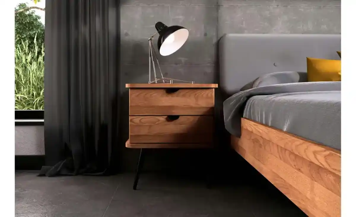 Bild 3 von Nachttisch mit 2 Sch üben