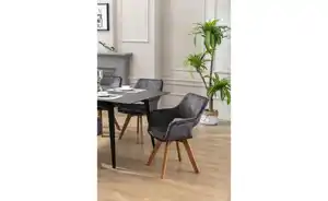 by Living Armlehnenstuhl 2er-Set Klara