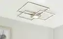 Bild 1 von Trio LED-Deckenleuchte Nickel matt