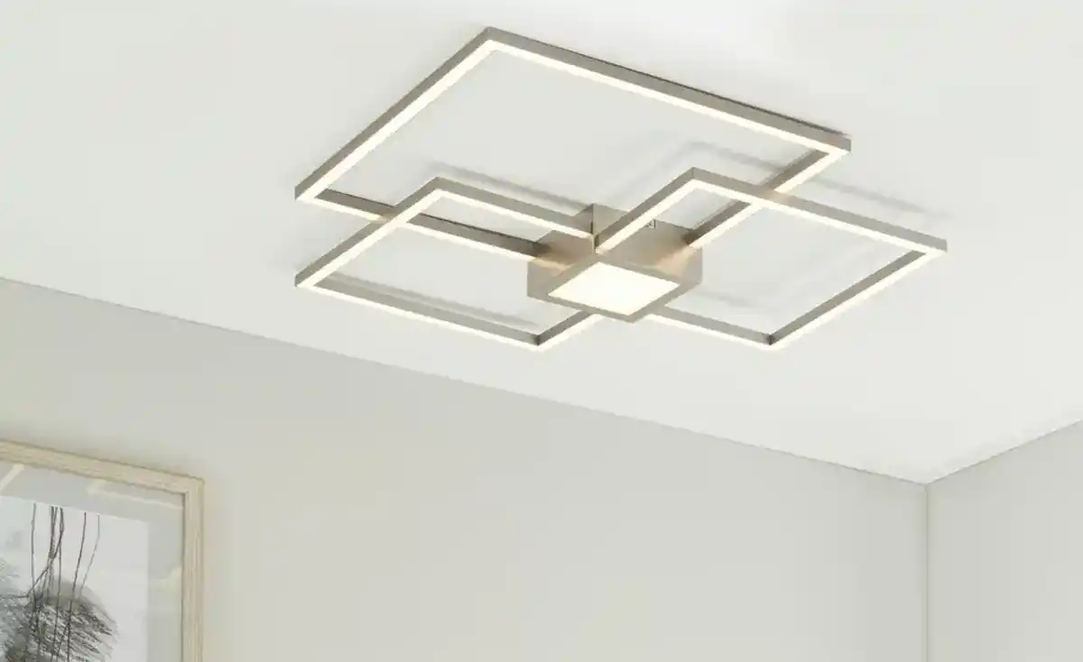 Bild 1 von Trio LED-Deckenleuchte Nickel matt