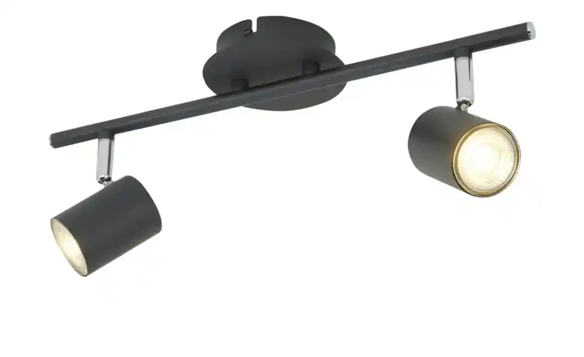 Bild 2 von Paul Neuhaus Deckenstrahler, 2-flammig, schwarz