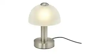 levelone Tischleuchte, Alabaster-Glas Weiß