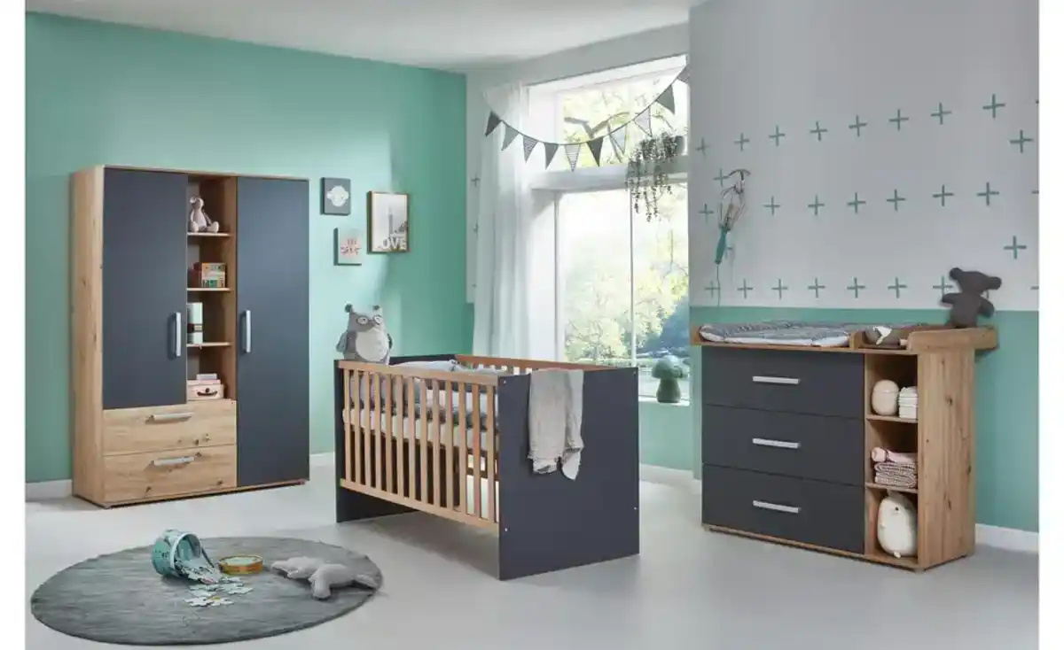 Bild 1 von Babyzimmer 3er-Set Alessio