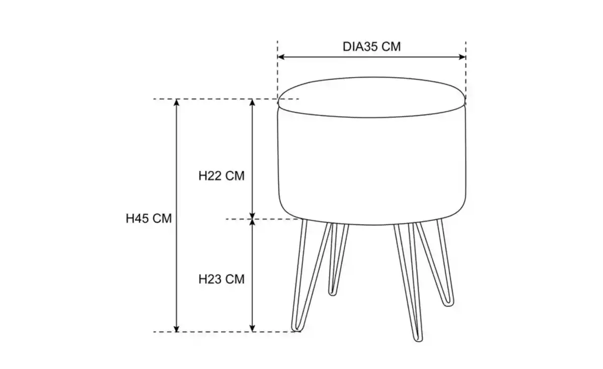 Bild 3 von Pouf mit Stauraum Lelia