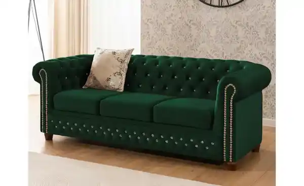 Bild 3 von S-STYLE Chesterfield Polstergarnitur 3+2+1 Cleo Blink