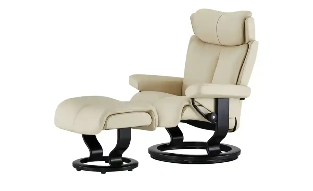 Bild 1 von Stressless Relaxsessel mit Hocker Leder Magic M