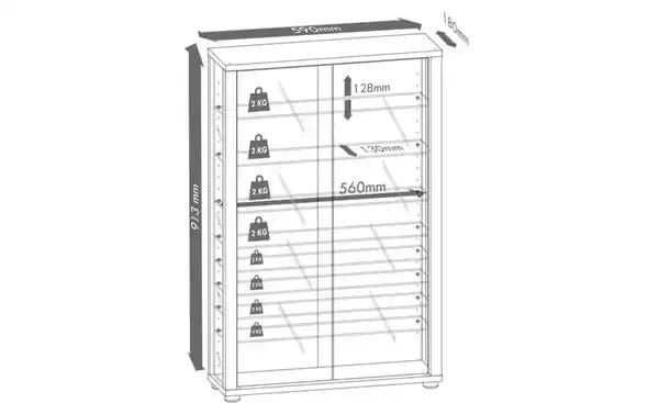 Bild 4 von Hängevitrine Vitrosa
