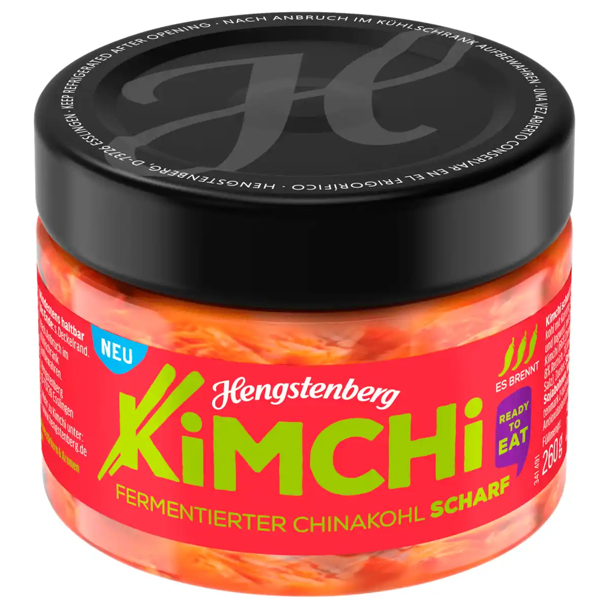 Bild 1 von Hengstenberg Kimchi scharf 260g
