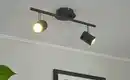 Bild 1 von Paul Neuhaus Deckenstrahler, 2-flammig, schwarz