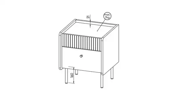 Bild 4 von Nachtkommode