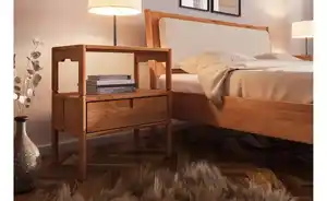 Nachttisch mit 1 Fach, 1 Schub