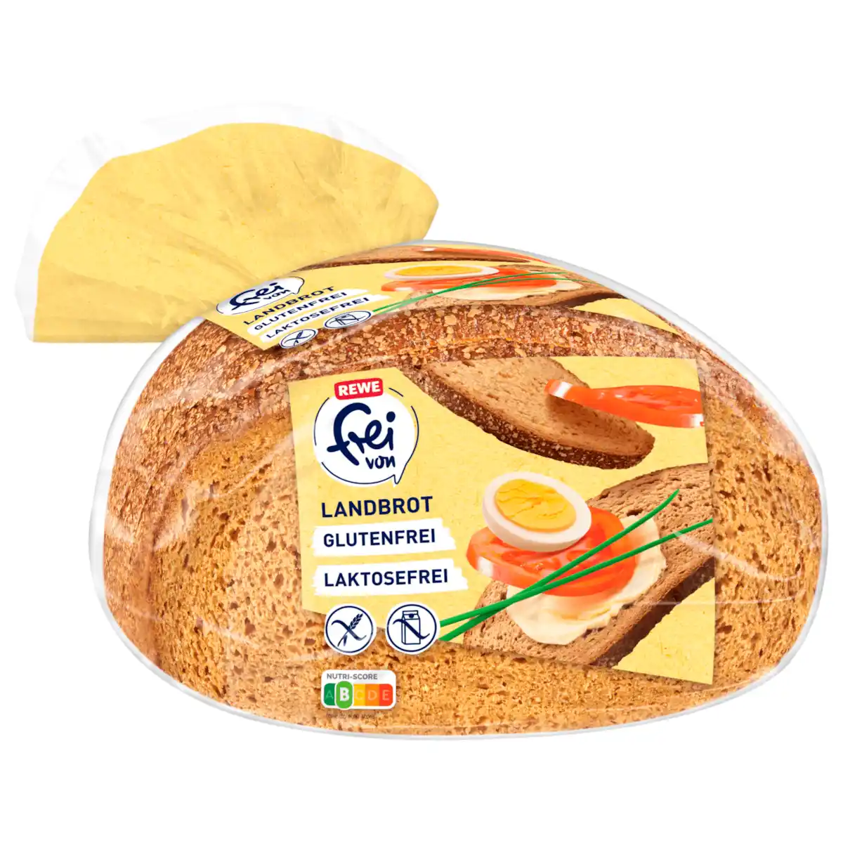 Bild 1 von REWE frei von Landbrot glutenfrei 400g