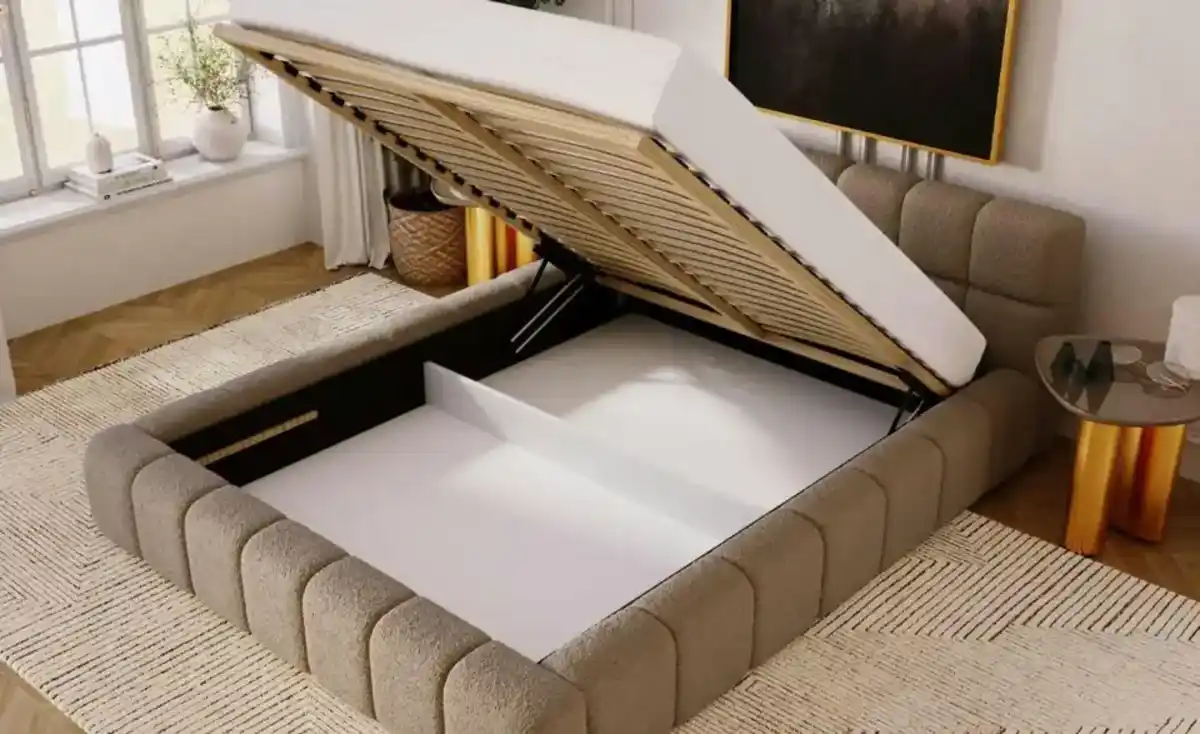 Bild 4 von Polsterbett mit Stauraum Alcester