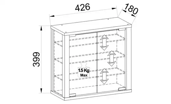 Bild 4 von Hängevitrine Vitrosa