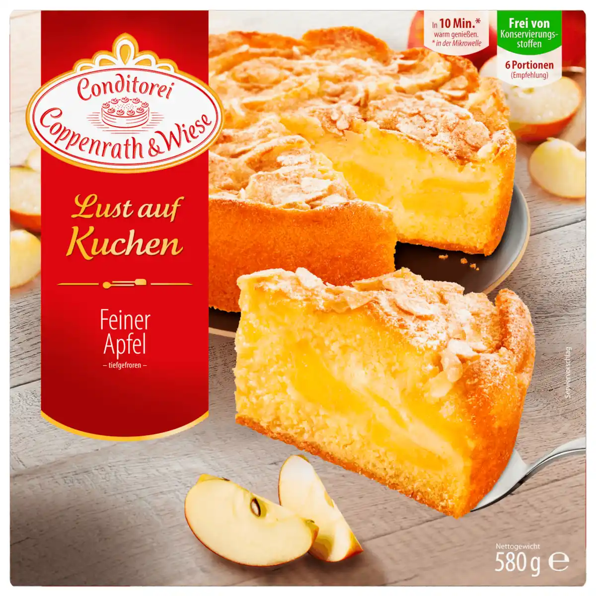 Bild 1 von Coppenrath & Wiese Kuchen Feiner Apfel 580g