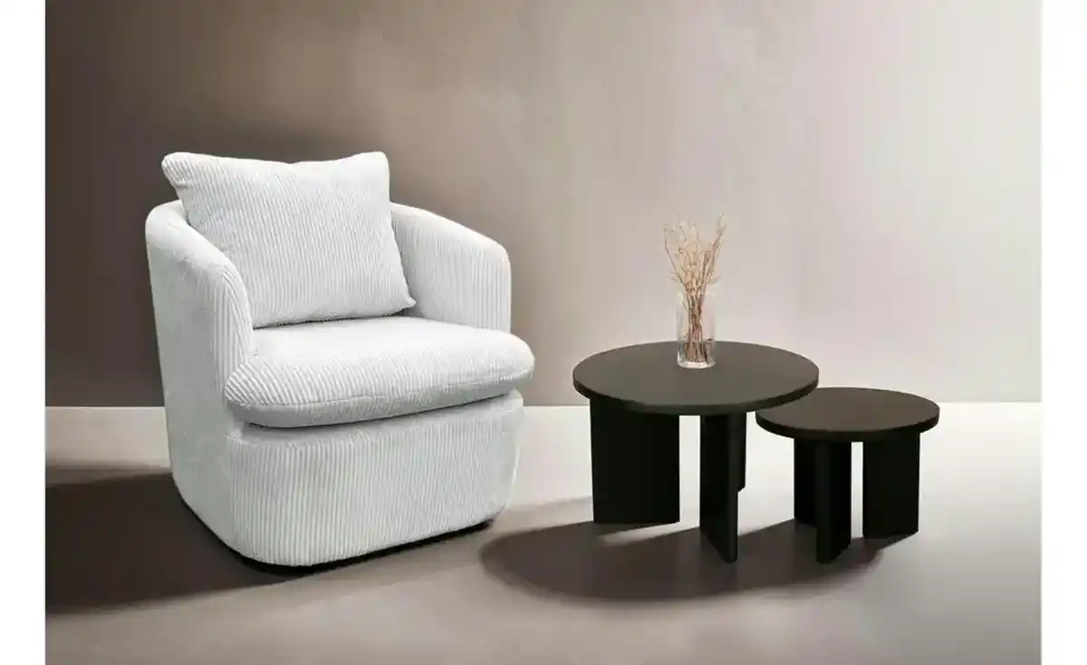 Bild 1 von by Living Beistelltisch 2er-Set Round