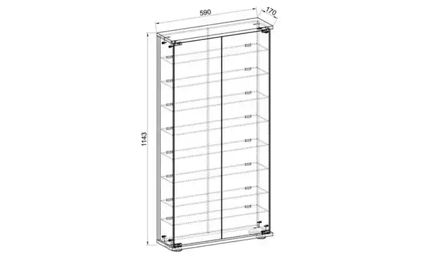 Bild 4 von Hängevitrine Relas