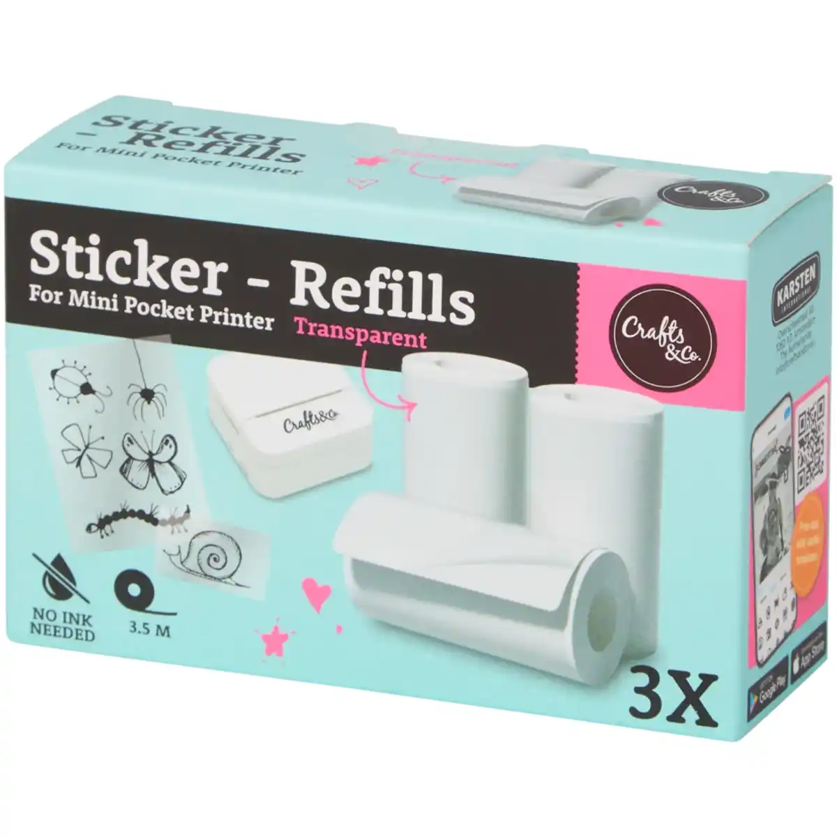 Bild 1 von Crafts & Co Nachfüllpackung für Minidrucker