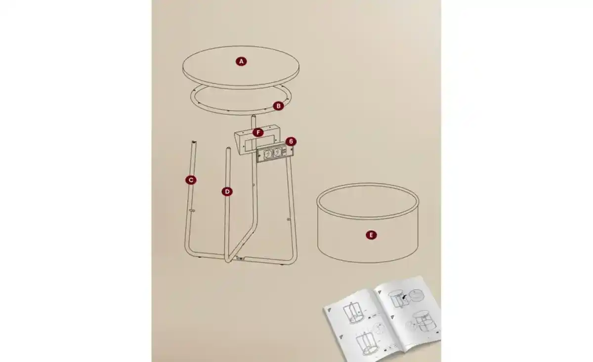 Bild 4 von Beistelltisch Lilea