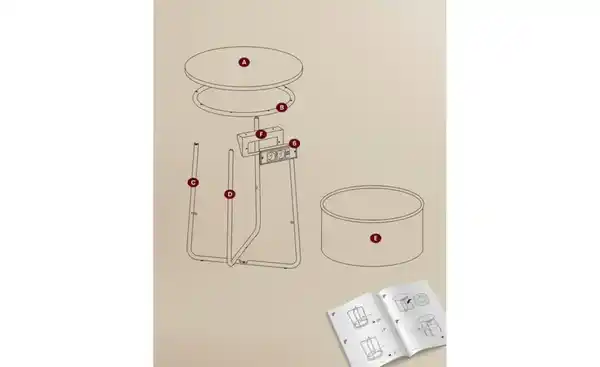 Bild 4 von Beistelltisch Lilea