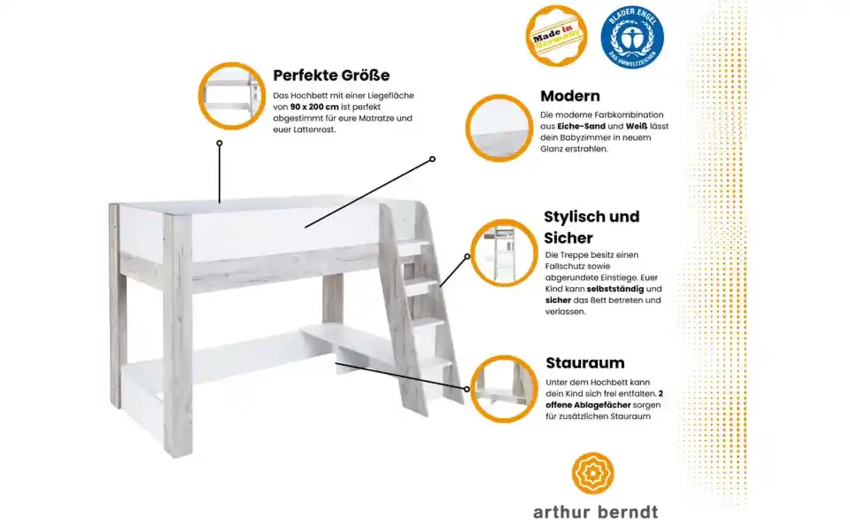 Bild 2 von Hochbett Bennet