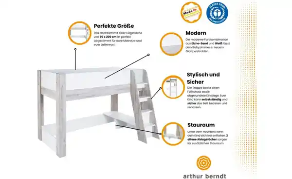 Bild 2 von Hochbett Bennet