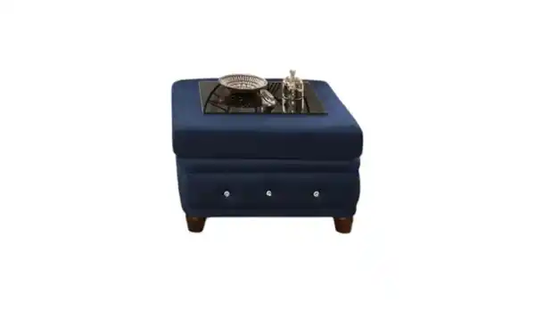 Bild 4 von S-STYLE Chesterfield Hocker Cleo Blink