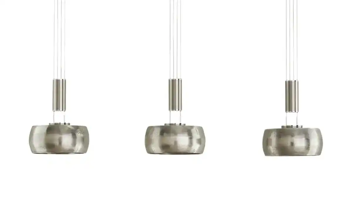 Bild 3 von Fischer-Honsel LED-Pendelleuchte, 3-flammig, Schirme Nickel-matt antik