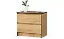 Bild 3 von Nachttisch mit 2 Schubladen Kaia