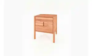 Nachttisch niedrig 2 Schübe