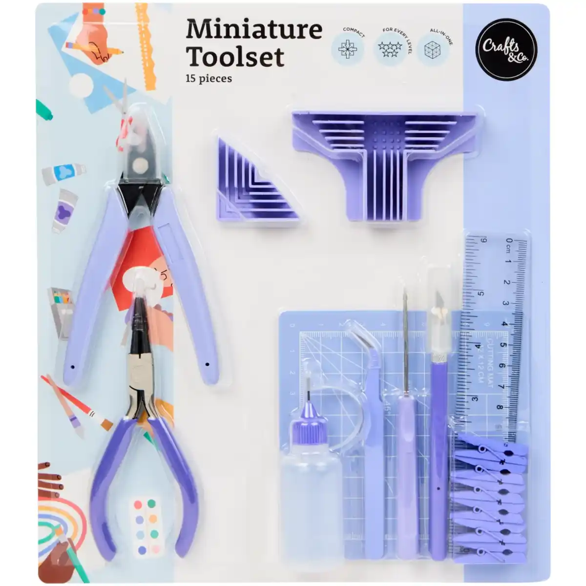 Bild 2 von Crafts & Co Miniatur-Werkzeugset