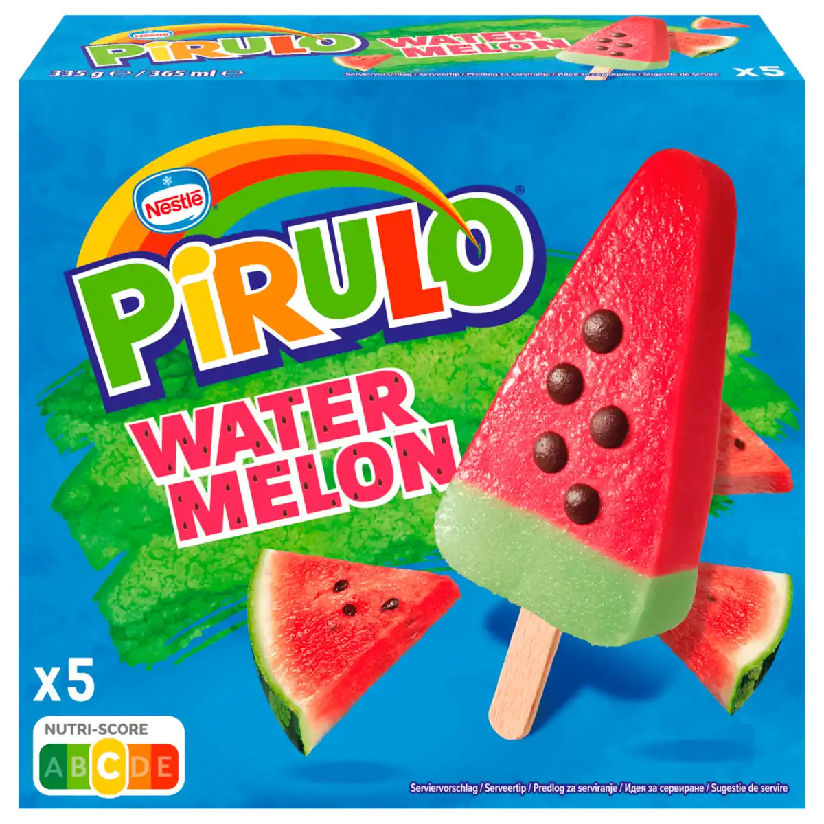 Bild 1 von Nestlé Pirulo Wassereis Watermelon 365ml