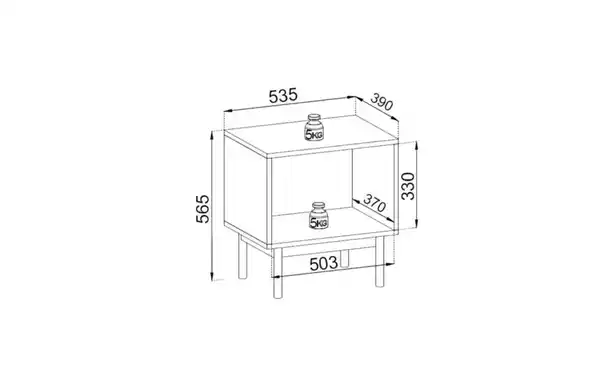 Bild 4 von Nachtkommode Panda