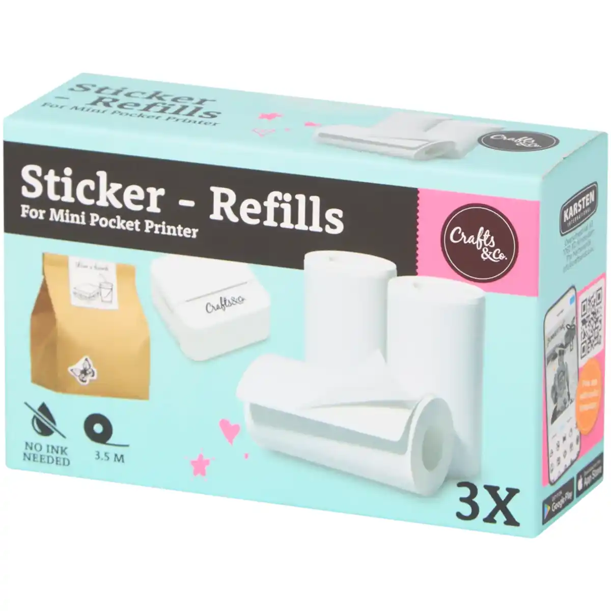 Bild 3 von Crafts & Co Nachfüllpackung für Minidrucker