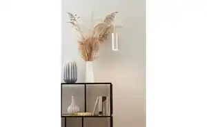 Trio Pendelleuchte, 1-flammig, weiß