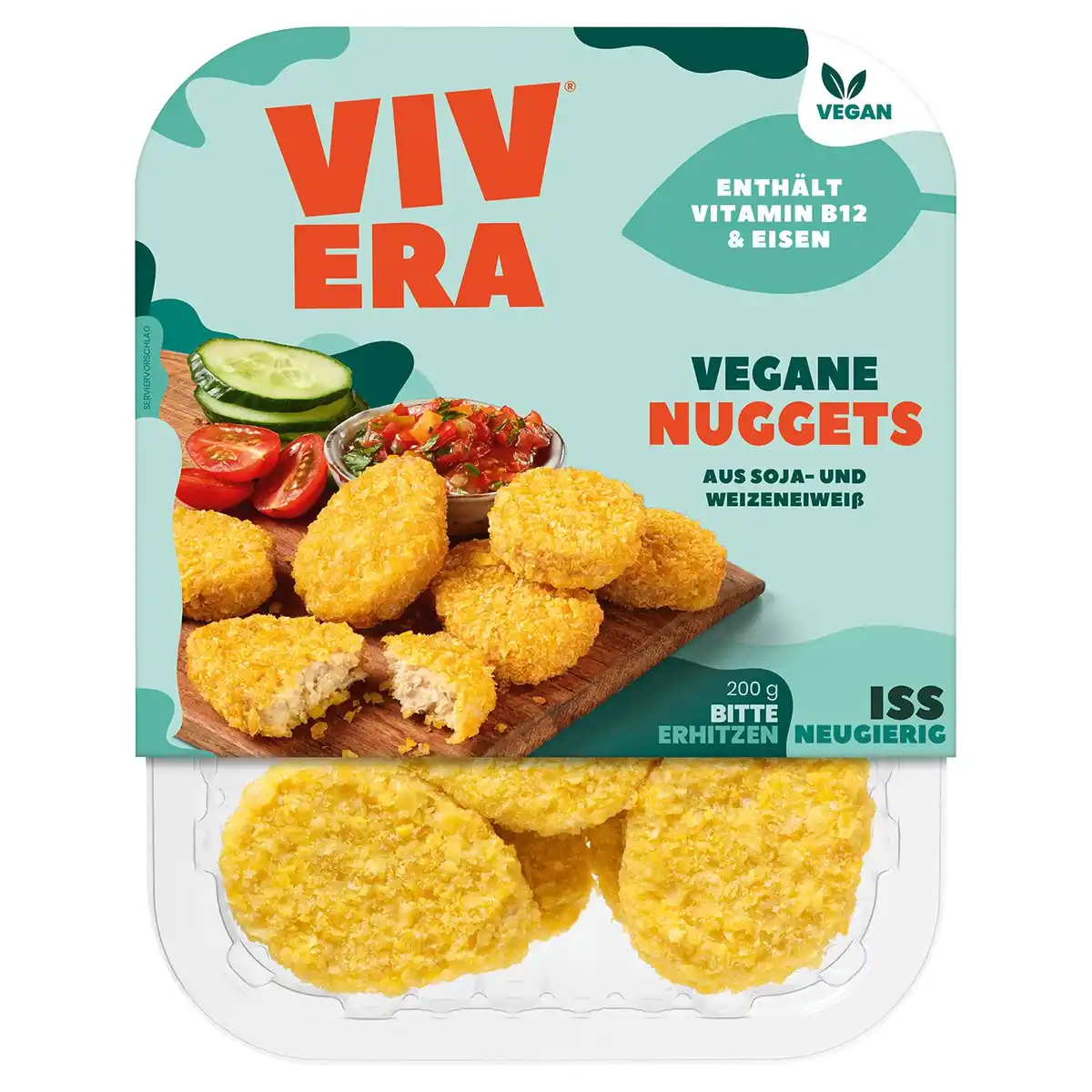 Bild 1 von VIVERA Vegane Vielfalt 200 g, Nuggets