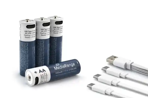 Bild 2 von MEDIARANGE Akkus AA, 4-St.-Packg.